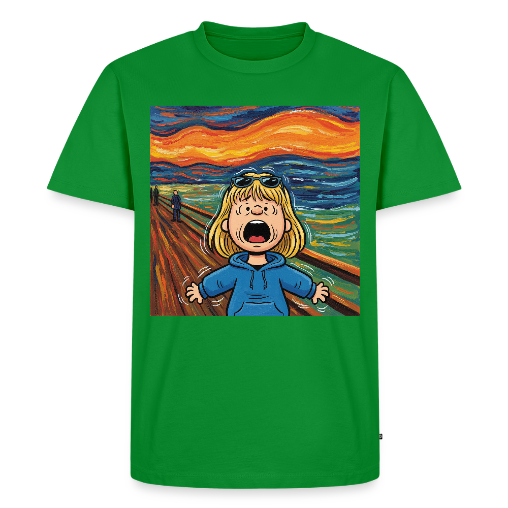 Der Schrei… manchmal bist du es selbst | Männer Premium T-Shirt - Grün