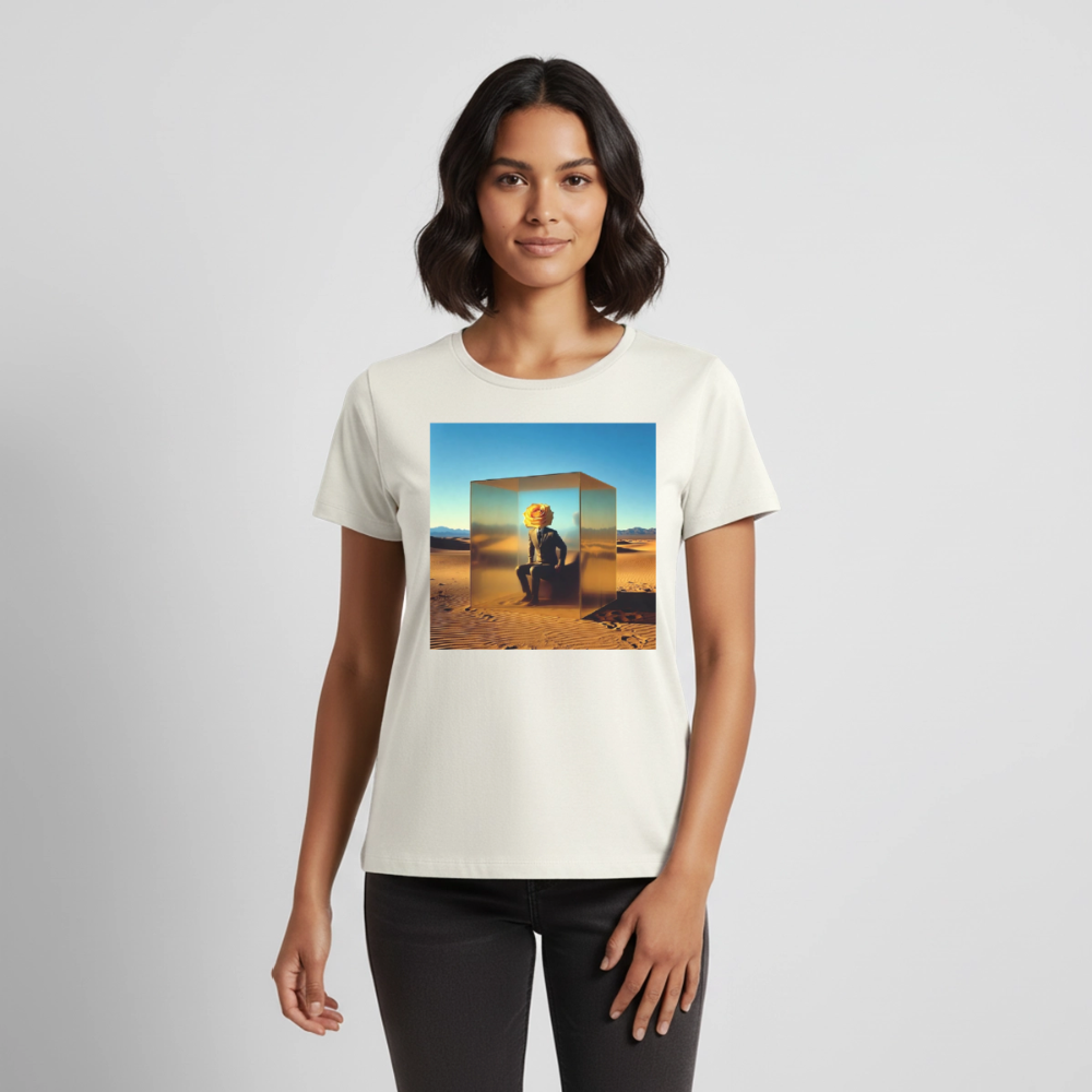 Gefühle unter Glas | Frauen Premium T-Shirt - Naturweiß