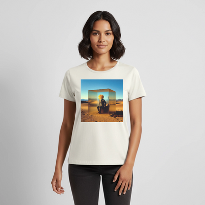 Gefühle unter Glas | Frauen Premium T-Shirt - Naturweiß