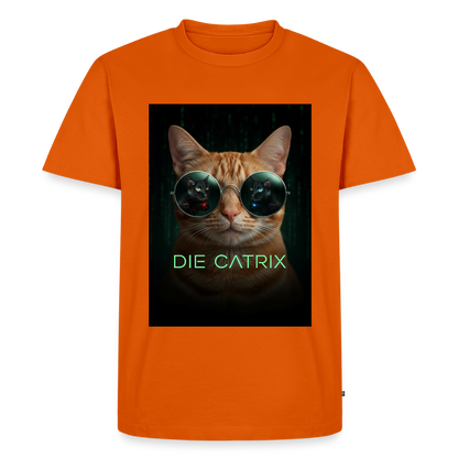 Die Catrix – Krümel erwacht | Männer Premium T-Shirt - Orange 