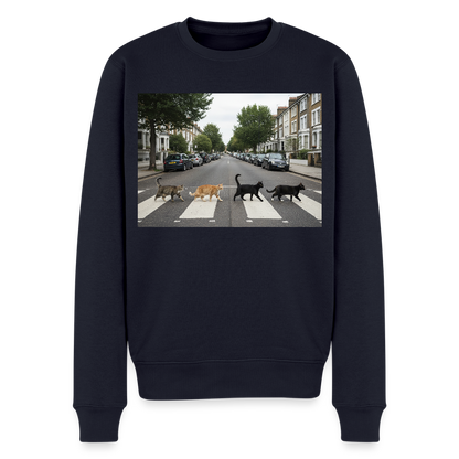 The Purrfect Crossing – Wir waren vor der Band da |  Männer Premium Pullover - Navy