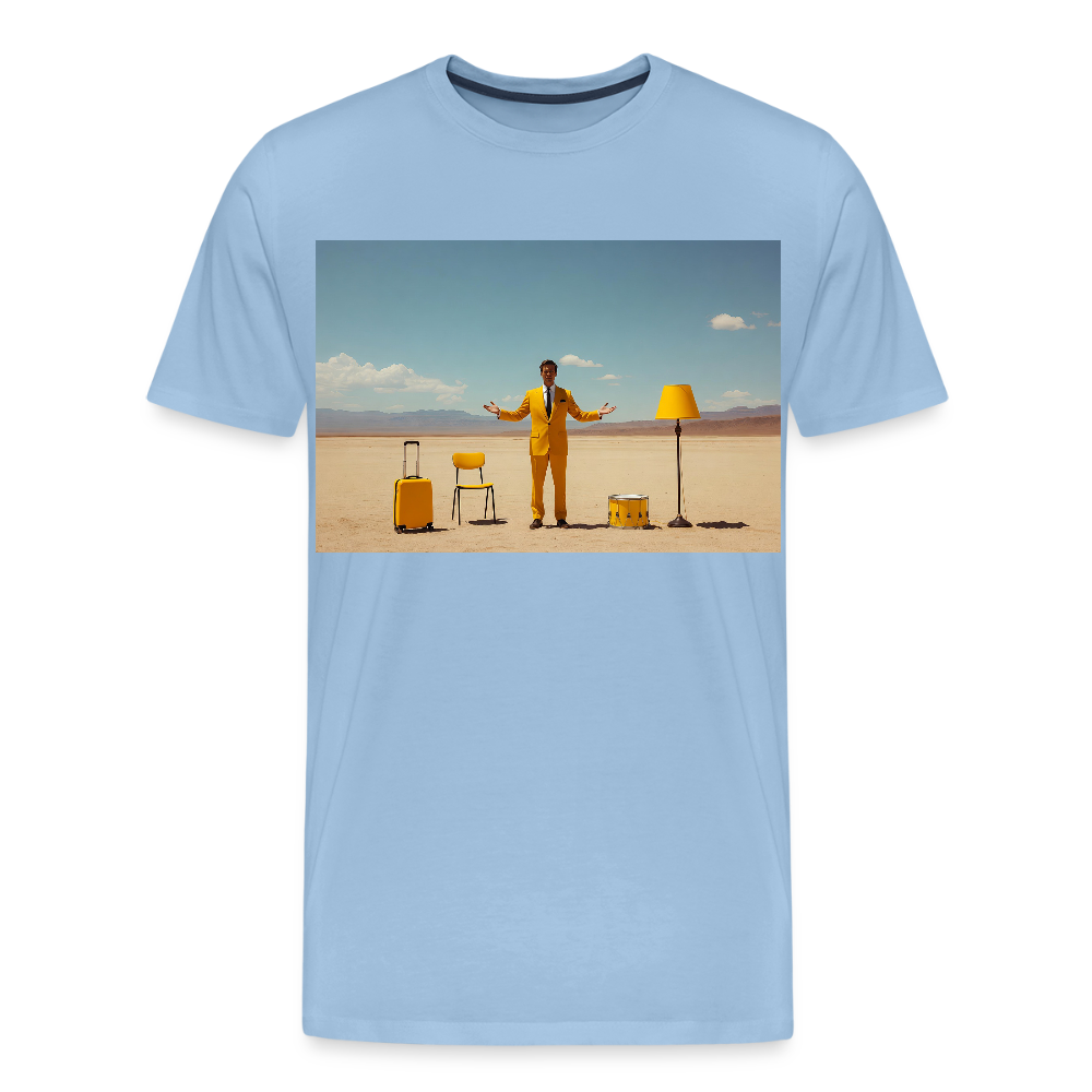 Alles im Griff (theoretisch) | Männer Premium T-Shirt - Sky