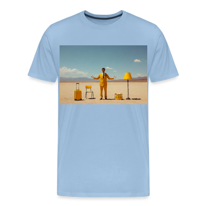 Alles im Griff (theoretisch) | Männer Premium T-Shirt - Sky