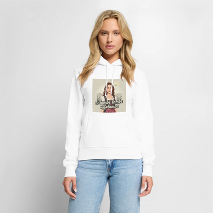 E Lambe, lambe, uffelambe – Alemannischer Geistesblitz | Frauen Premium Hoodie - Weiß
