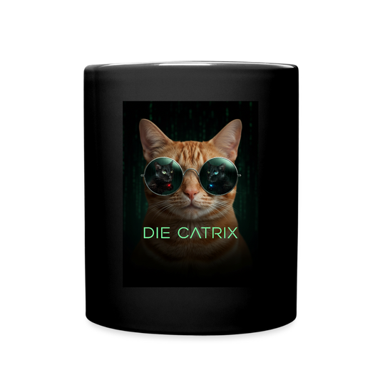 Die Catrix – Krümel erwacht | Tasse einfarbig - Schwarz