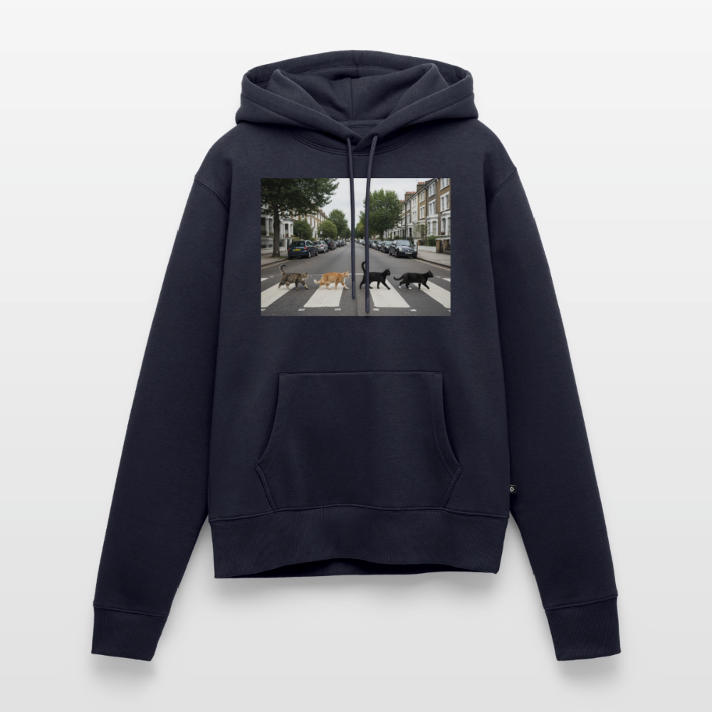 The Purrfect Crossing – Wir waren vor der Band da | Frauen Premium Hoodie - Navy
