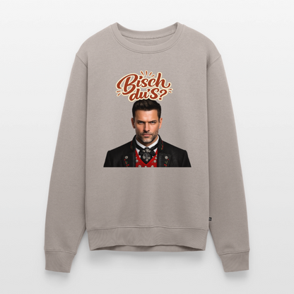 Bisch du’s? – Schwarzwaldkerl |  Männer Premium Pullover - Taupe