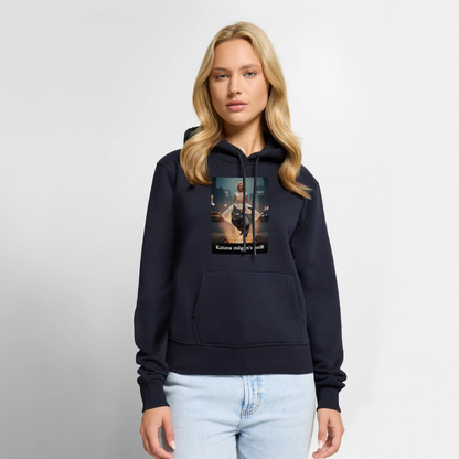 Katzen mögen’s heiß | Frauen Premium Hoodie - Navy