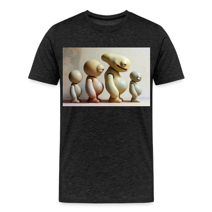 So wachsen wir also | Männer Premium T-Shirt - Anthrazit