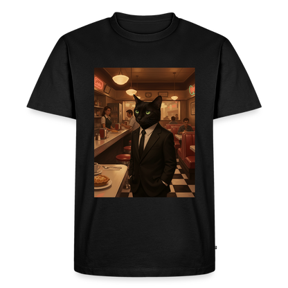 Krümel – Royale mit Pfote | Männer Premium T-Shirt - Schwarz