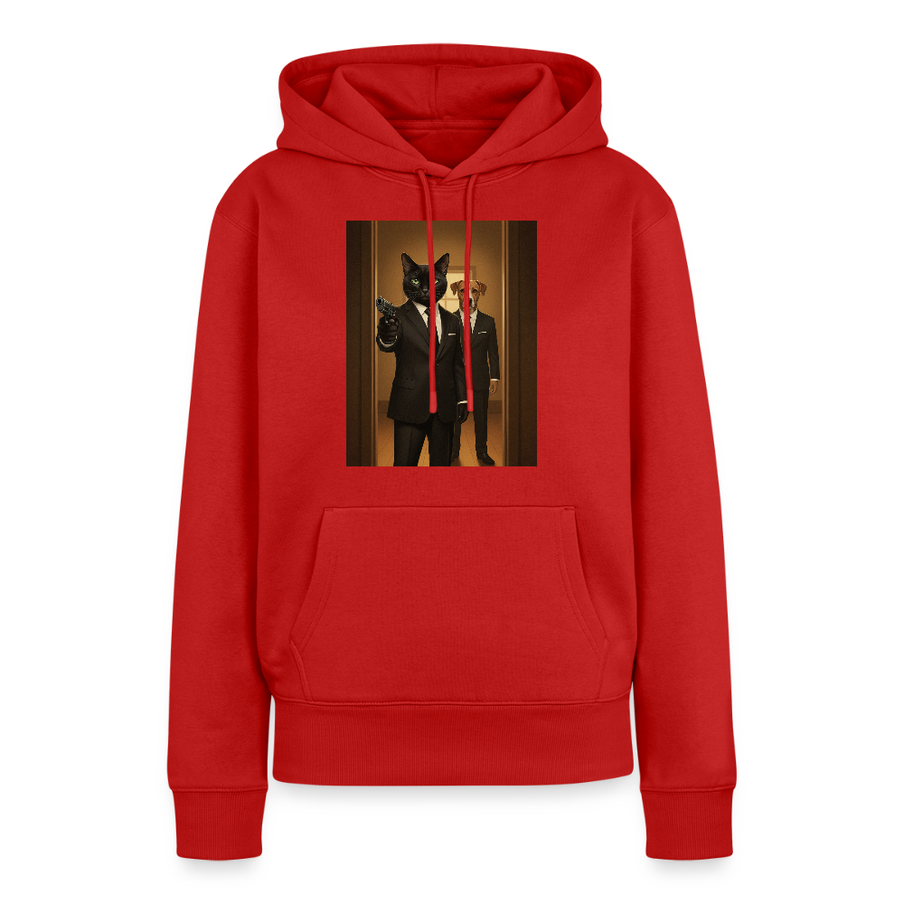 Krümel – Say Meow Again | Frauen Premium Hoodie - Rot
