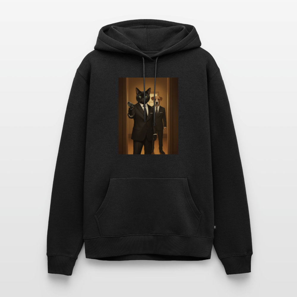 Krümel – Say Meow Again | Männer Premium Hoodie - Schwarz