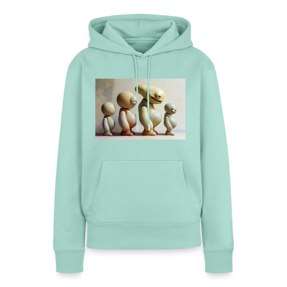So wachsen wir also | Frauen Premium Hoodie - Mint 