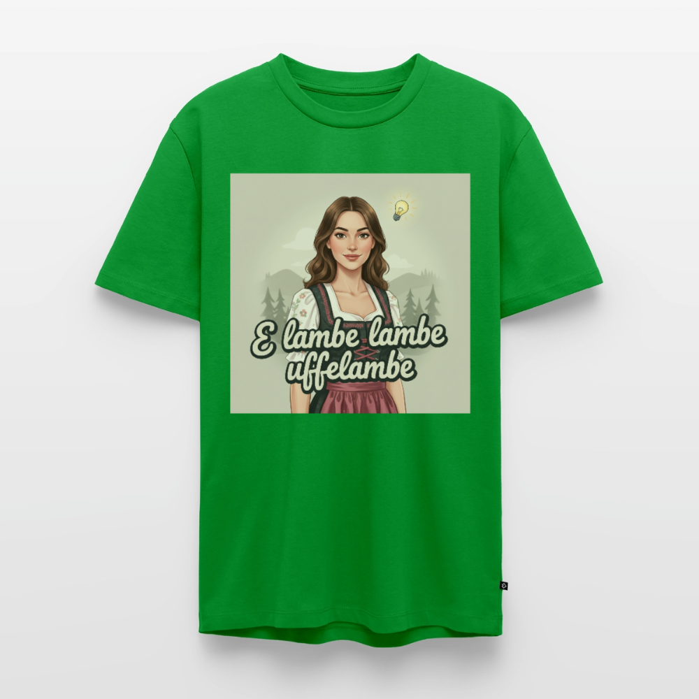 E Lambe, lambe, uffelambe – Alemannischer Geistesblitz | Männer Premium T-Shirt - Grün