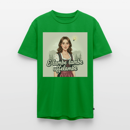 E Lambe, lambe, uffelambe – Alemannischer Geistesblitz | Männer Premium T-Shirt - Grün