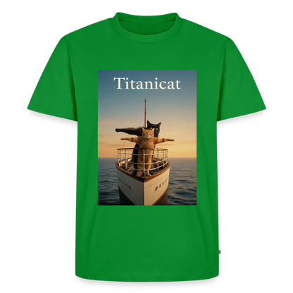 Titanicat – Ich bin der König der Kratzbäume | Männer Premium T-Shirt - Grün