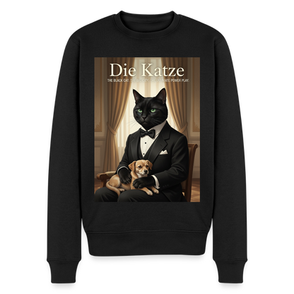Die Katze – Krümel regelt das |  Männer Premium Pullover - Schwarz