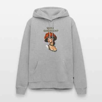 Wem ghörsch? – Schwarzwald Edition | Männer Premium Hoodie - Grau meliert