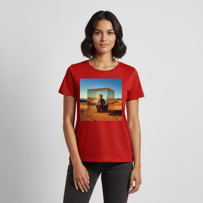 Gefühle unter Glas | Frauen Premium T-Shirt - Rot