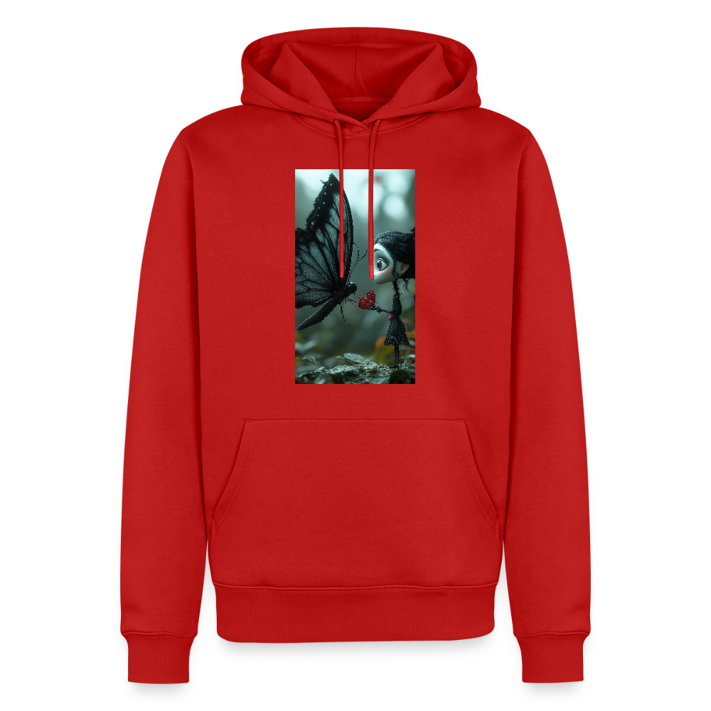 Mut für einen Moment | Männer Premium Hoodie - Rot