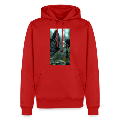 Mut für einen Moment | Männer Premium Hoodie - Rot