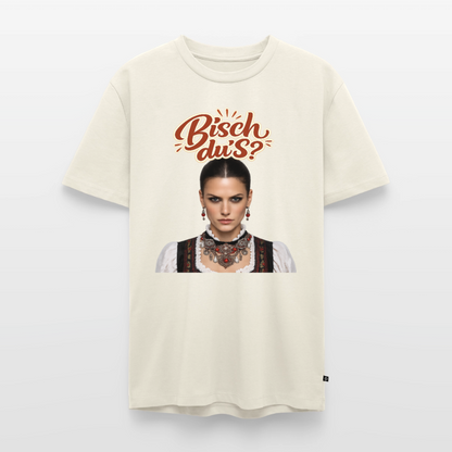 Schwarzwaldstolz – Sie weiß, wer sie isch | Männer Premium T-Shirt - Naturweiß