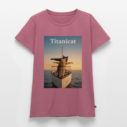 Titanicat – Ich bin der König der Kratzbäume | Frauen Premium T-Shirt - Mauve