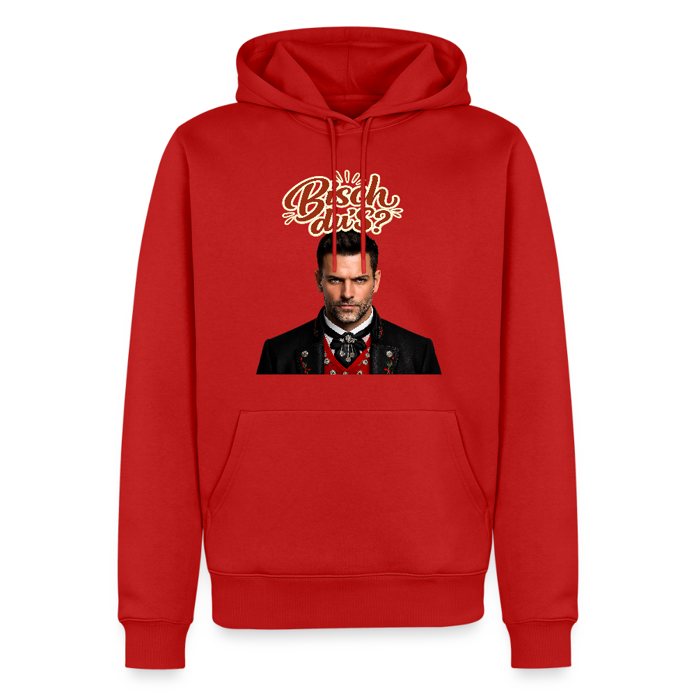 Bisch du’s? – Schwarzwaldkerl | Männer Premium Hoodie - Rot