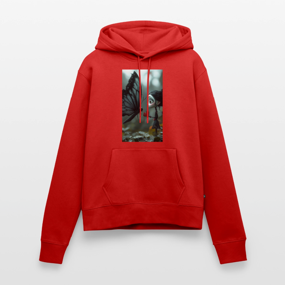 Mut für einen Moment | Frauen Premium Hoodie - Rot