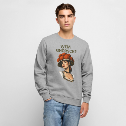 Wem ghörsch? – Schwarzwald Edition |  Männer Premium Pullover - Grau meliert
