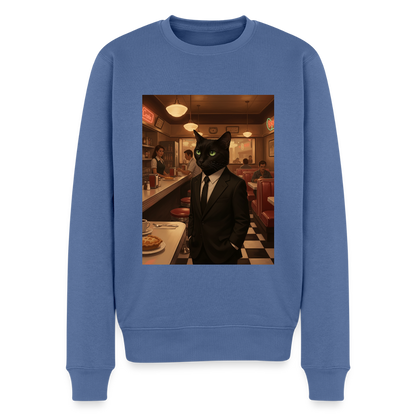 Krümel – Royale mit Pfote |  Männer Premium Pullover - Taubenblau
