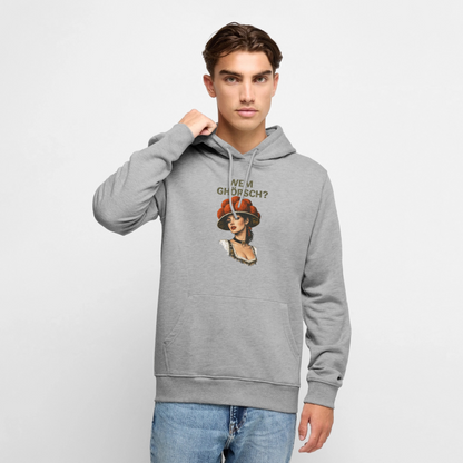 Wem ghörsch? – Schwarzwald Edition | Männer Premium Hoodie - Grau meliert