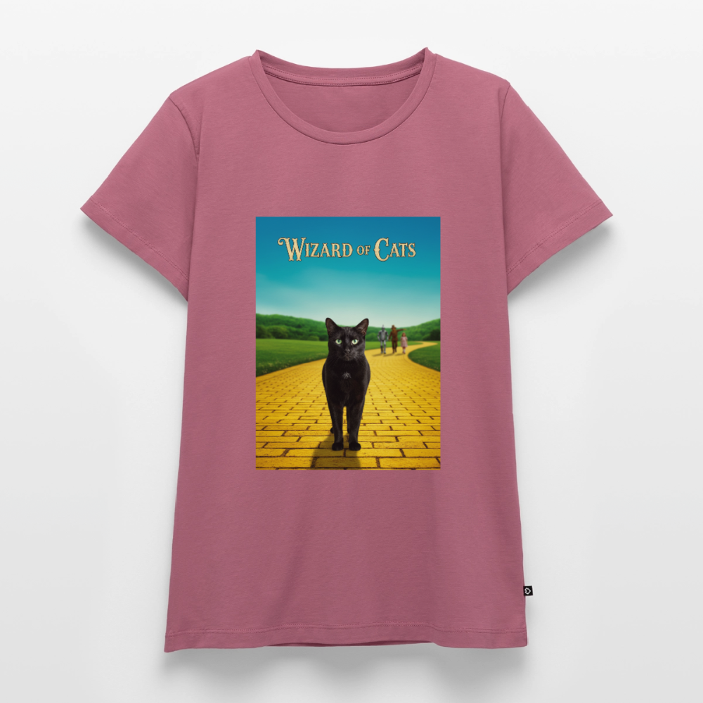 Wizard of Cats – Der gelbe Weg gehört Krümel | Frauen Premium T-Shirt - Mauve