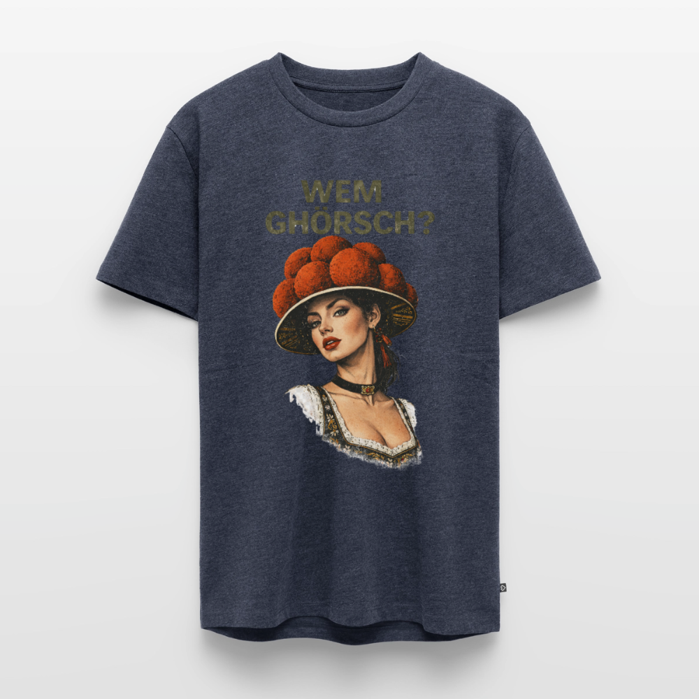 Wem ghörsch? – Schwarzwald Edition | Männer Premium T-Shirt - Jeansblau 