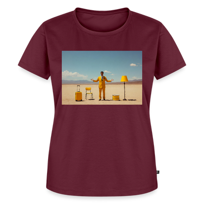 Alles im Griff (theoretisch) | Frauen Premium T-Shirt - Burgunderrot