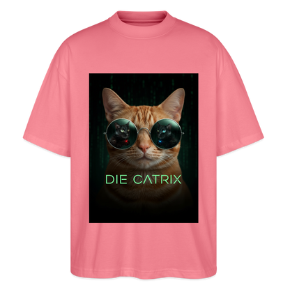 Die Catrix – Krümel erwacht | Stanley/Stella Oversized Unisex Bio T-Shirt Blaster - Pink 