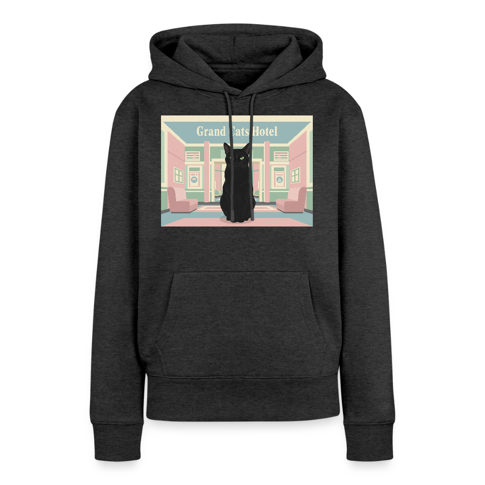 Grand Hotel Krümel | Frauen Premium Hoodie - Anthrazit meliert