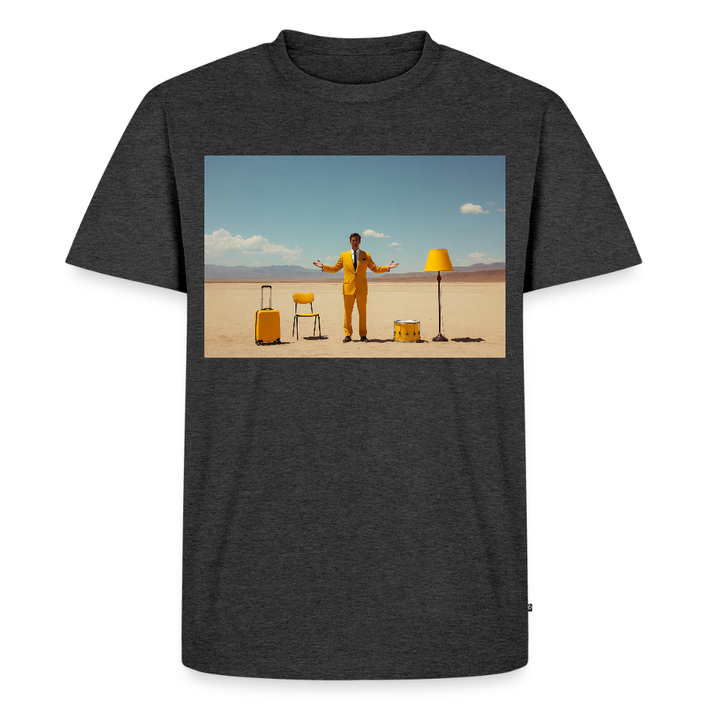 Alles im Griff (theoretisch) | Männer Premium T-Shirt - Anthrazit meliert