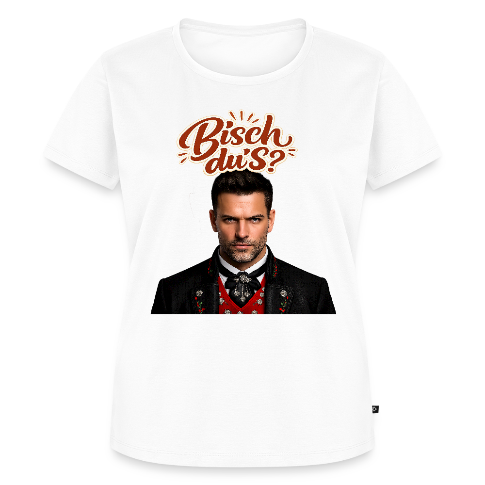 Bisch du’s? – Schwarzwaldkerl | Frauen Premium T-Shirt - Weiß