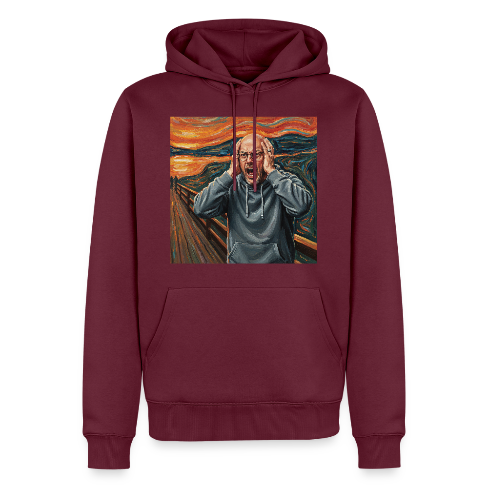 Der Schrei… wenn es wirklich reicht | Männer Premium Hoodie - Burgunderrot