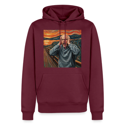 Der Schrei… wenn es wirklich reicht | Männer Premium Hoodie - Burgunderrot