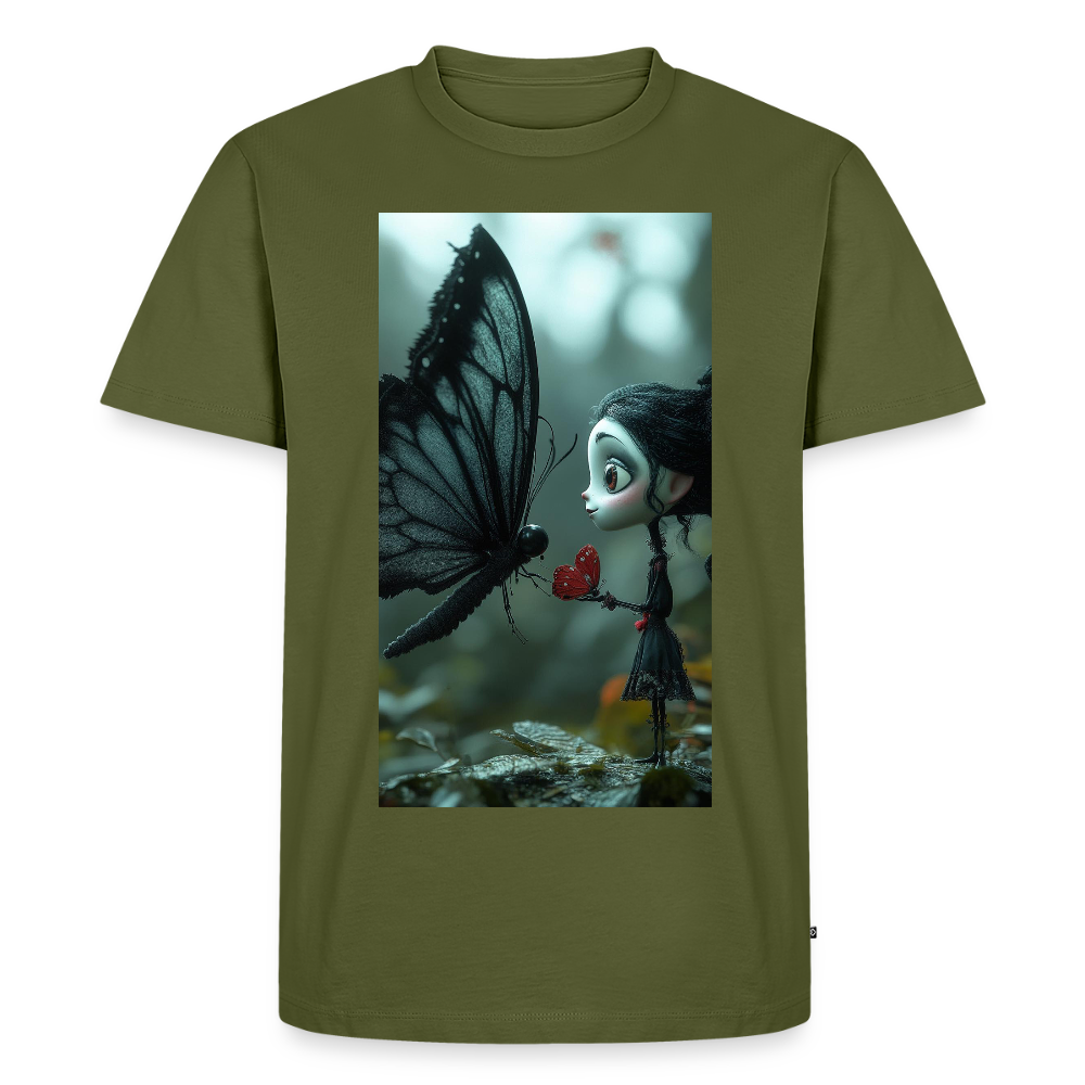 Mut für einen Moment | Männer Premium T-Shirt - Khaki