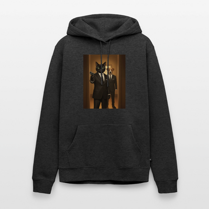 Krümel – Say Meow Again | Männer Premium Hoodie - Anthrazit meliert