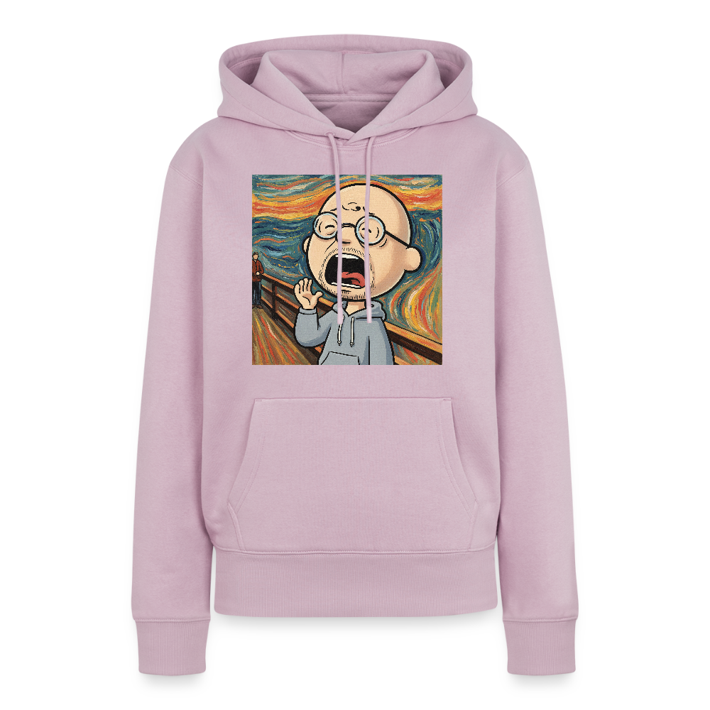 Der Schrei… aber heute bin ich dran | Frauen Premium Hoodie - Altrosa