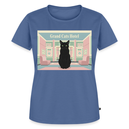 Grand Hotel Krümel | Frauen Premium T-Shirt - Taubenblau