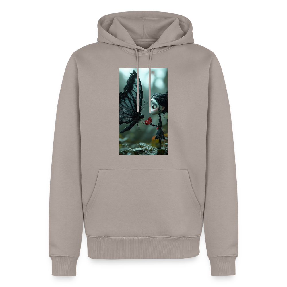 Mut für einen Moment | Männer Premium Hoodie - Taupe