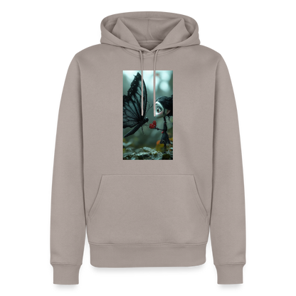 Mut für einen Moment | Männer Premium Hoodie - Taupe