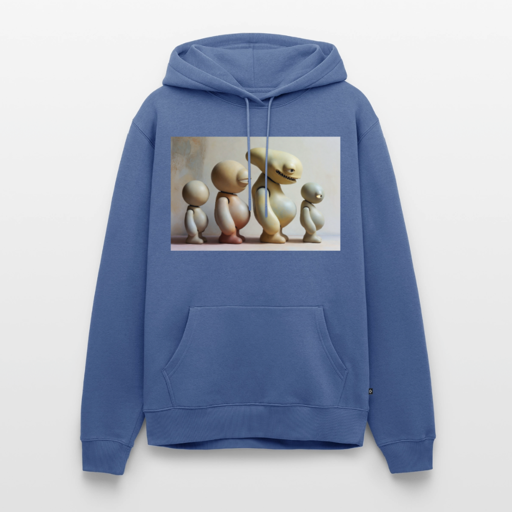 So wachsen wir also | Männer Premium Hoodie - Taubenblau