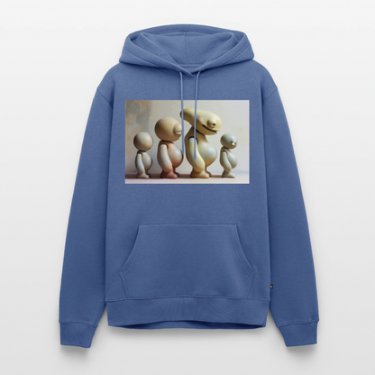 So wachsen wir also | Männer Premium Hoodie - Taubenblau