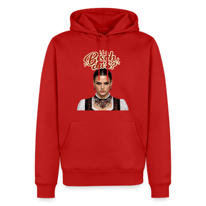 Schwarzwaldstolz – Sie weiß, wer sie isch | Männer Premium Hoodie - Rot